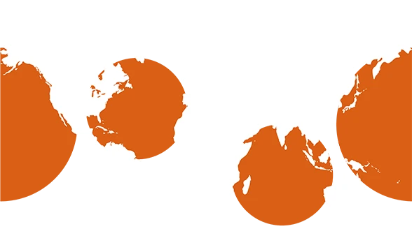 Pazifik, Indischer und Atlantischer Ozean.